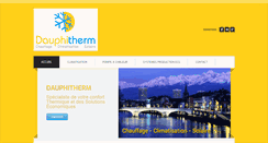 Desktop Screenshot of dauphitherm.com